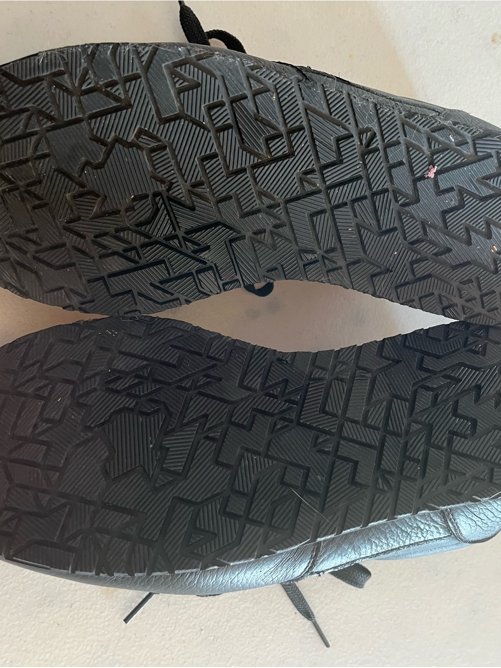 SAS Black Leather Lace-Up Sneakers - Picture 5 of 9